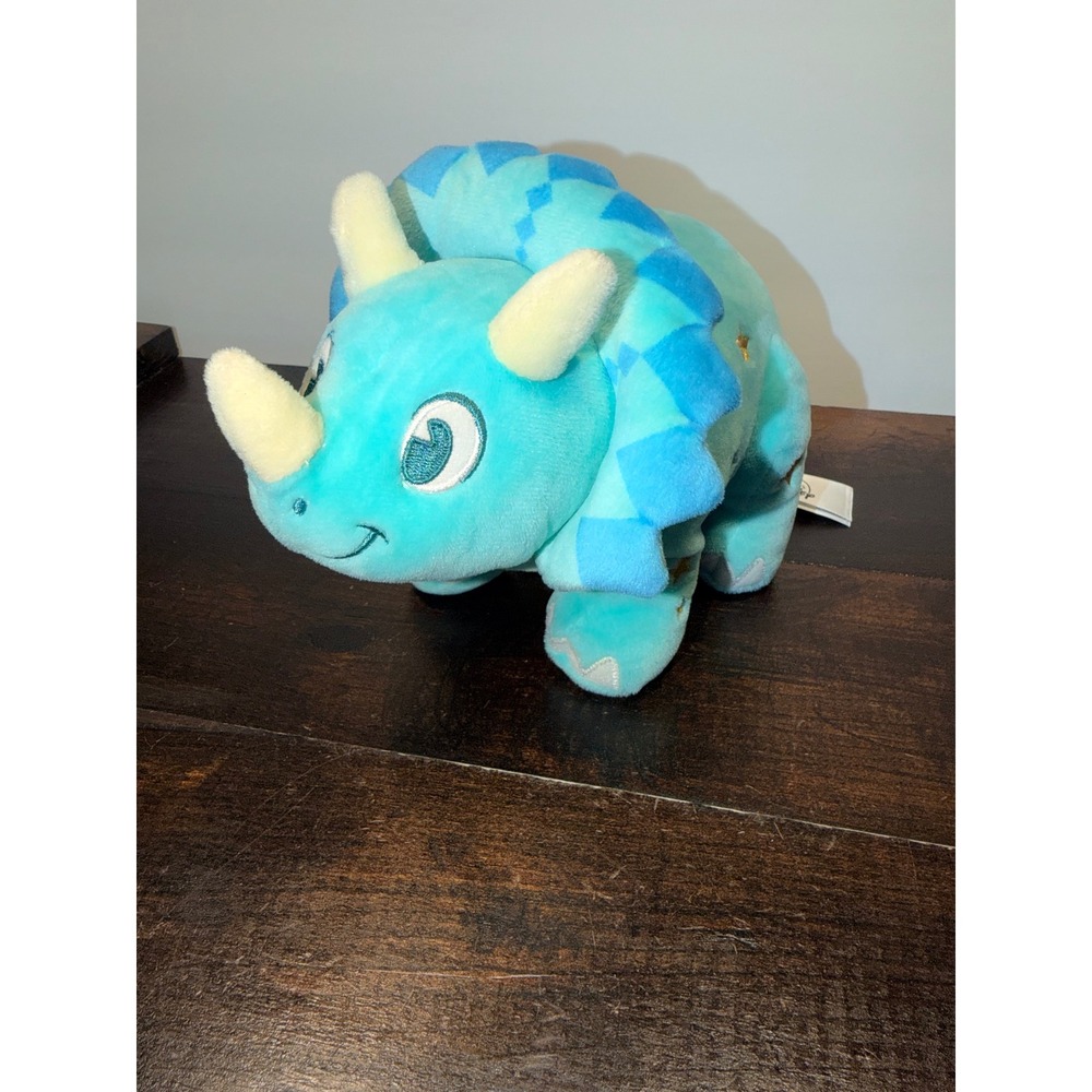 Disney Parks Animal Kingdom Dinoland Triceratops Plush Animal Toy Stars - Picture 1 of 7